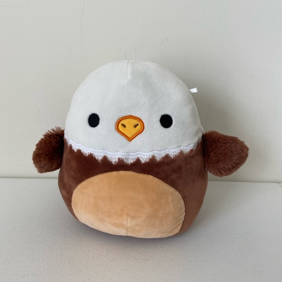 NWOT‎ Edward the Bald Eagle 9 inch Squishmallow plush stuffed animal - Picture 1 of 5